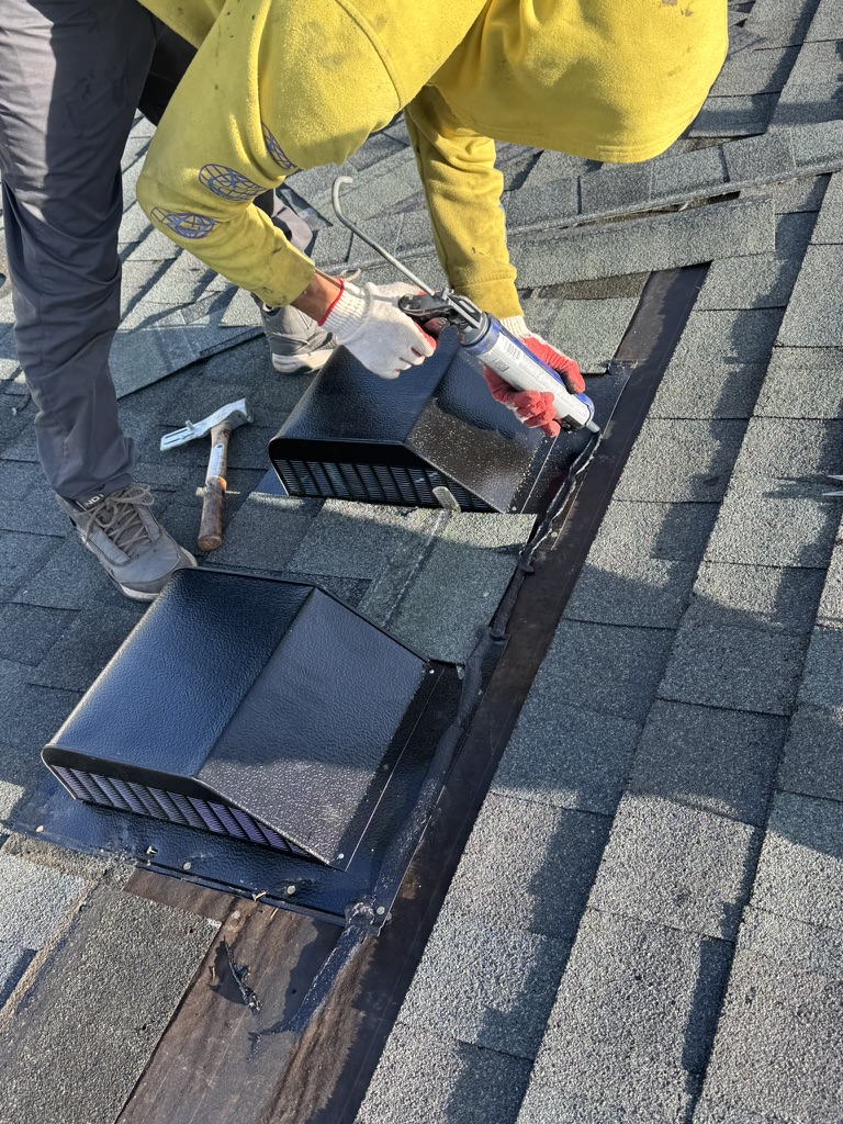 Completed shingle match